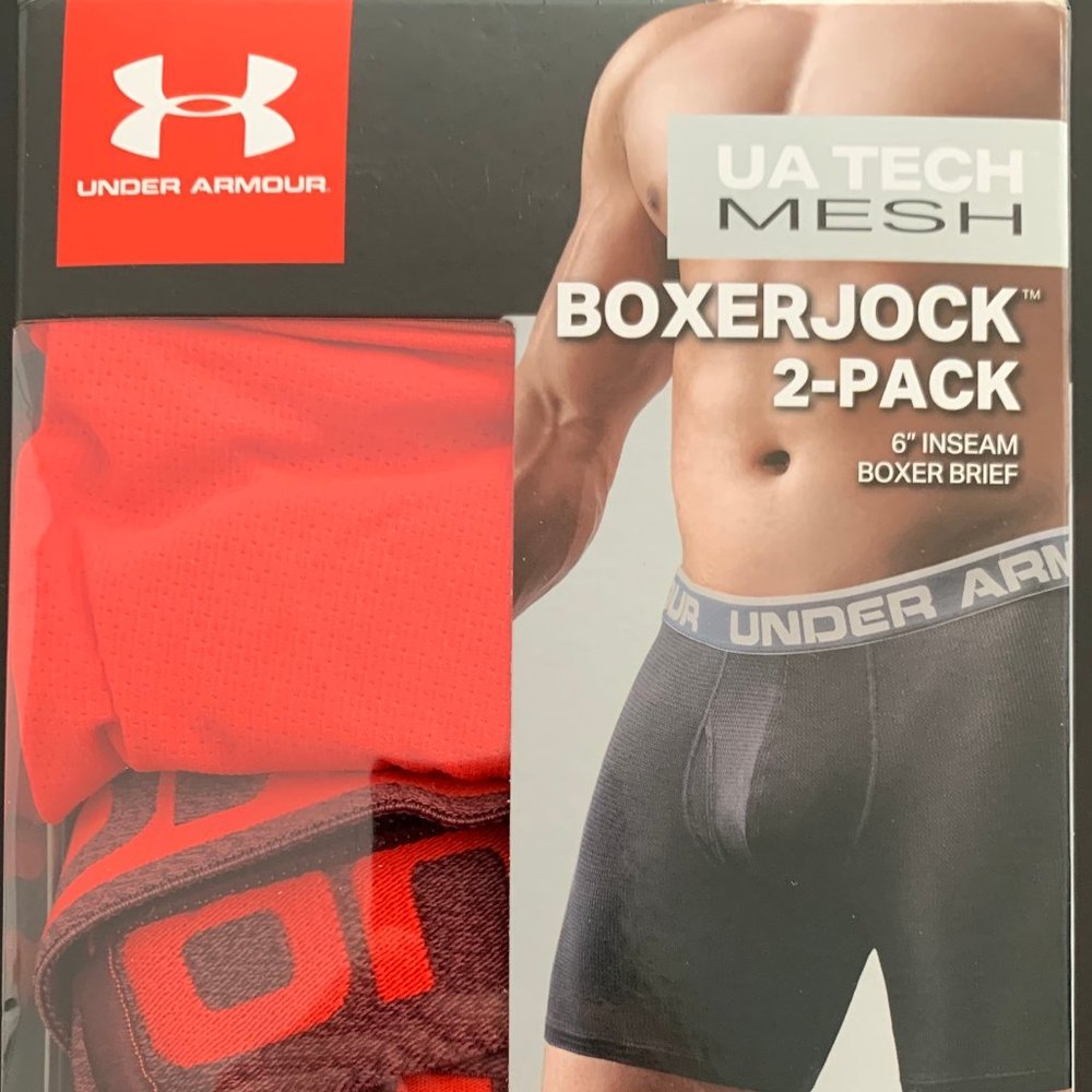 Under Armour UA Tech Boxerjock 6" Inseam